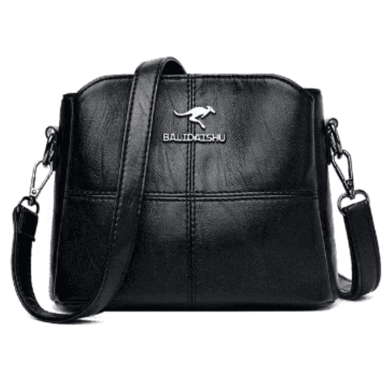 Bolsa 005 - Bolsa Feminina Grande de Ombro para o seu Dia a Dia  TecleOfertas Preta 