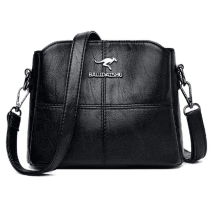 Bolsa 005 - Bolsa Feminina Grande de Ombro para o seu Dia a Dia  TecleOfertas Preta 