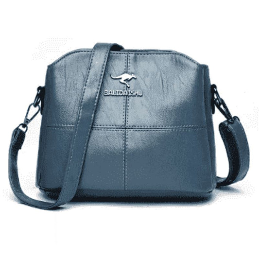 Bolsa 005 - Bolsa Feminina Grande de Ombro para o seu Dia a Dia Luna - TecleOfertas Azul