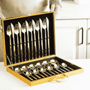 conjunto de talheres de aço