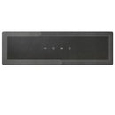 tapete antiderrapante de cozinha cor preta 